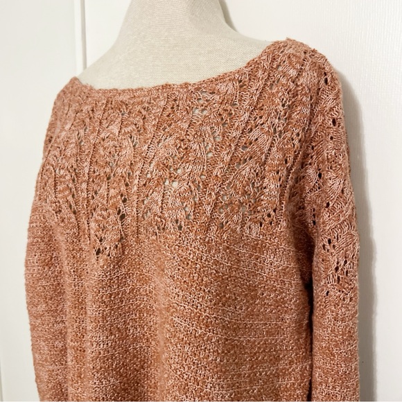 Target Mossimo Crotchet Cotton Sweater M - Picture 8 of 8